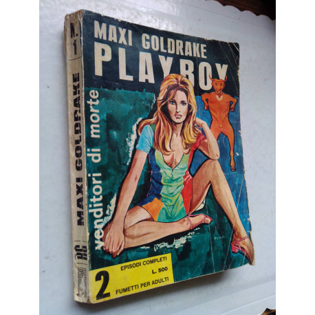 MAXI GOLDRAKE PLAYBOY N.1 VENDITORI DI MORTE - FORMATO GIGANTE (B3)