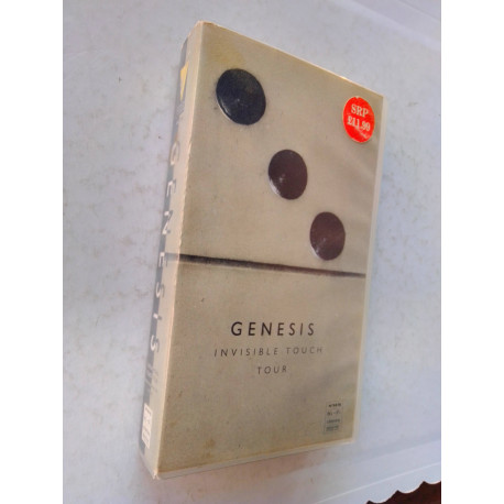 GENESIS INVISIBLE TOUCH TOUR - VHS 1988  VVD 358 - OTTIMO