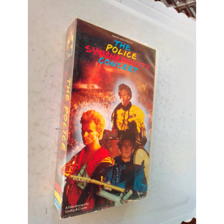 THE POLICE SYNCHRONICITY CONCERT - VHS 1984 AMV 0898583 - OTTIMO