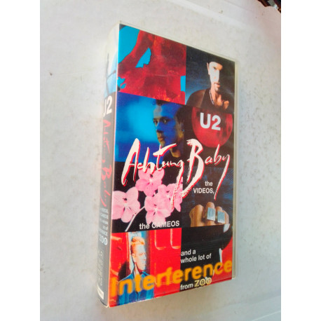 U2 ACHTUNG BABY THE VIDEOS THE CAMEOS - VHS 1991 74321-11904-3 - OTTIMO