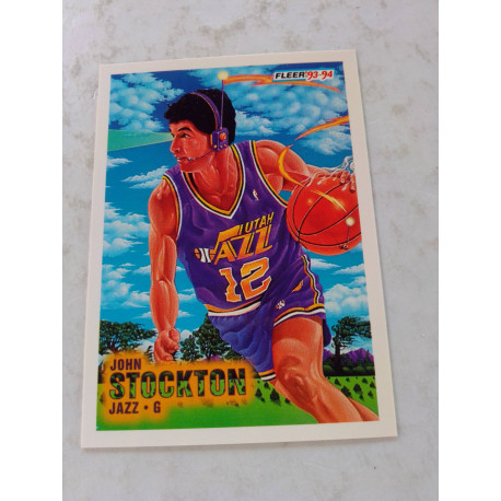 FIGURINA CARD FLEER 93-94 NBA BASKETBALL SUNS 1993 N.236 JOHN STOCKTON