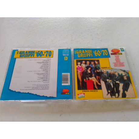 I GRANDI GRUPPI '60 '70 VOL 3 - CD SUPERMUSIC COMPILATION 1997 - OTTIMO