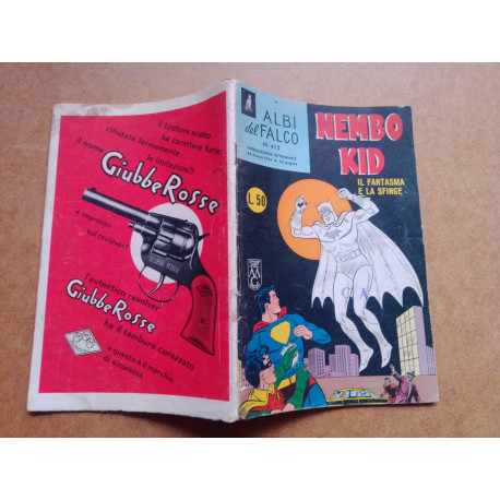 ALBI DEL FALCO N.415 NEMBO KID SUPERMAN - MONDADORI 1964 - MOLTO BUONO (S15)