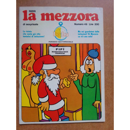 NUOVA LA MEZZORA DI SEXYRISATE N.49 1971 INTEUROPA  (T15)