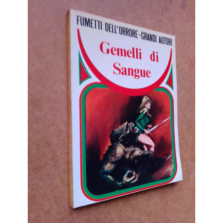 FUMETTI DELL'ORRORE N.2 GRANDI AUTORI - GEMELLI DI SANGUE - EDIFUMETTO 1979 (A6)