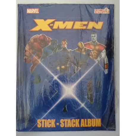 STICK - STACK ALBUM  MARVEL X-MEN  - NEWLINKS FOR KIDS - COME NUOVO "N"